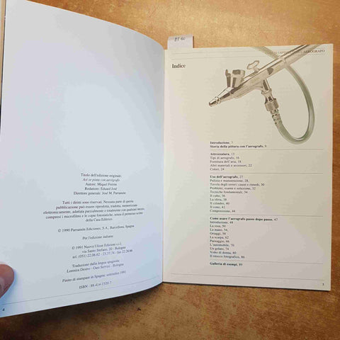 MIQUEL FERRON - ULISSE EDIZIONI - COME DIPINGERE CON L'AEROGRAFO errori pratica