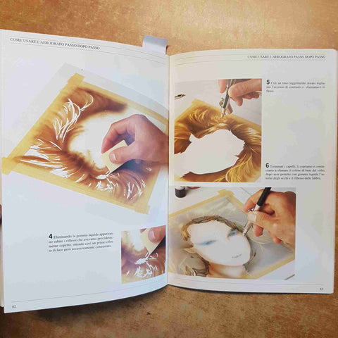 MIQUEL FERRON - ULISSE EDIZIONI - COME DIPINGERE CON L'AEROGRAFO errori pratica