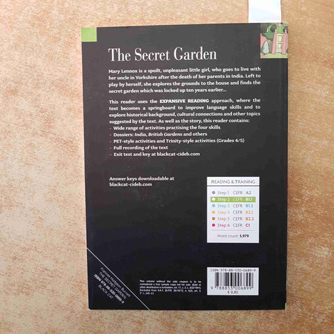 FRANCIS BURNETT - BLACK CAT - THE SECRET GARDEN - B1.1 STEP 2