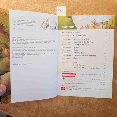 FRANCIS BURNETT - BLACK CAT - THE SECRET GARDEN - B1.1 STEP 2