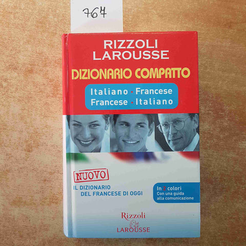 DIZIONARIO COMPATTO ITALIANO-FRANCESE FRANCESE-ITALIANO RIZZOLI LAROUSSE