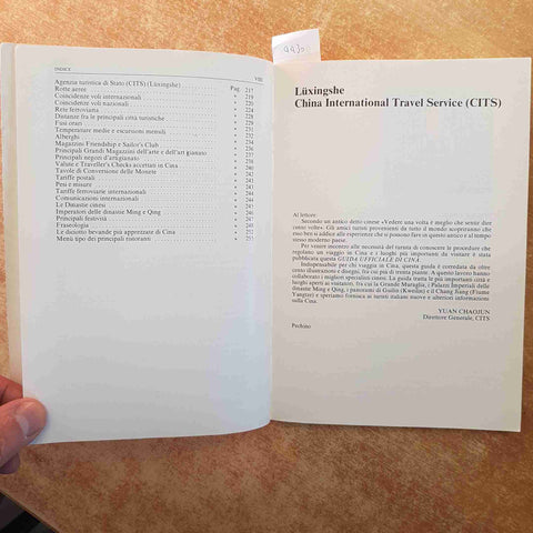 CINA GUIDA UFFICIALE DELLA REPUBBLICA POPOLARE CINESE - CALDERINI 1984