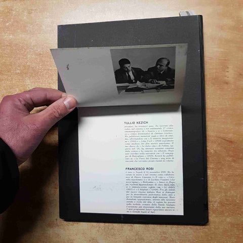 SALVATORE GIULIANO  a cura di TULLIO KEZICH 1961 IL CINEMATOGRAFO FILM