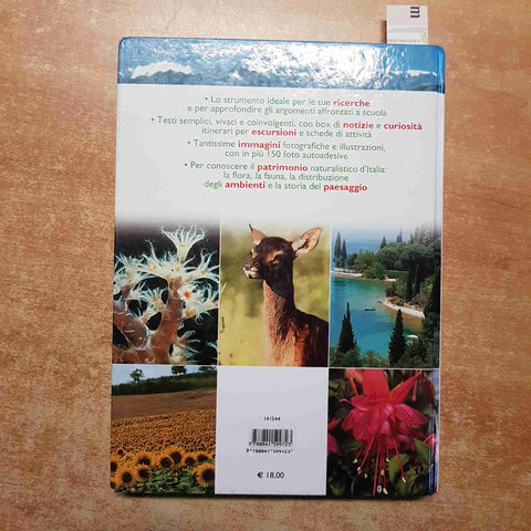 IL NOSTRO MONDO NATURA D'ITALIA per le tue ricerche 150 STICKER DE AGOSTINI
