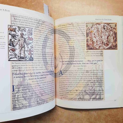 JANE GOLDMAN CHRIS CARTER - THE X FILES BOOK OF THE UNEXPLAINDED volume two 1996