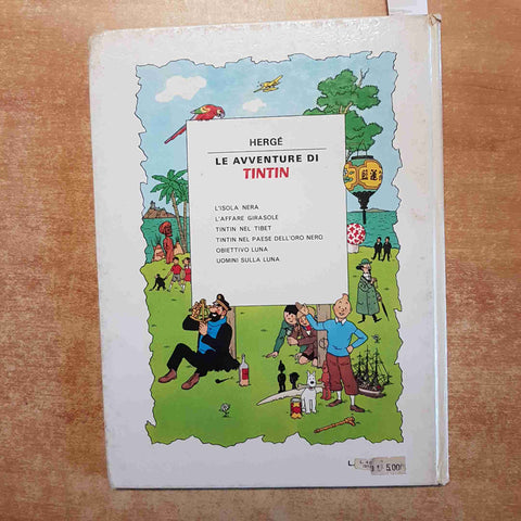 HERGE' - LE AVVENTURE DI TINTIN OBIETTIVO LUNA GANDUS EDITORE