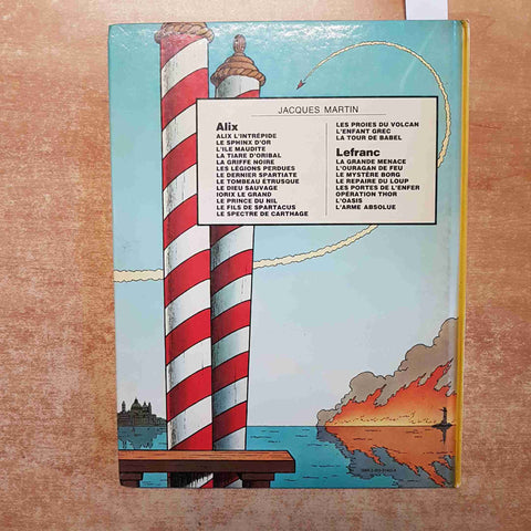 JACQUES MARTIN - LEFRANC LA GRANDE MENACE 1982 CASTERMAN