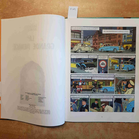 JACQUES MARTIN - LEFRANC LA GRANDE MENACE 1982 CASTERMAN