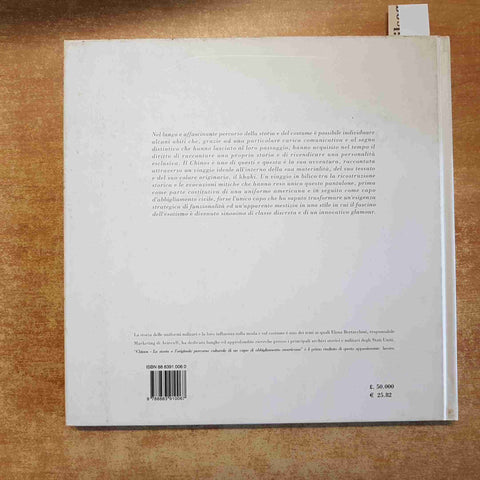 ELENA BERTACCHINI - LUPETTI - CHINOS STORIA DI UN CAPO DI ABBIGLIAMENTO AMERICAN