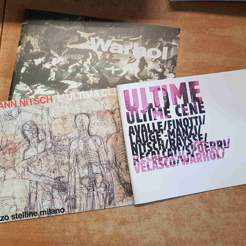 ULTIME CENE AVALLE FINOTTI MANZI WARHOL VELASCO LAUGE 2007 CREDITO VALTELLINESE