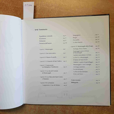 ALESSANDRO DISPERATI - MONTESEGALE STORIA PAESAGGIO BELL&TANY oltrepo pavese