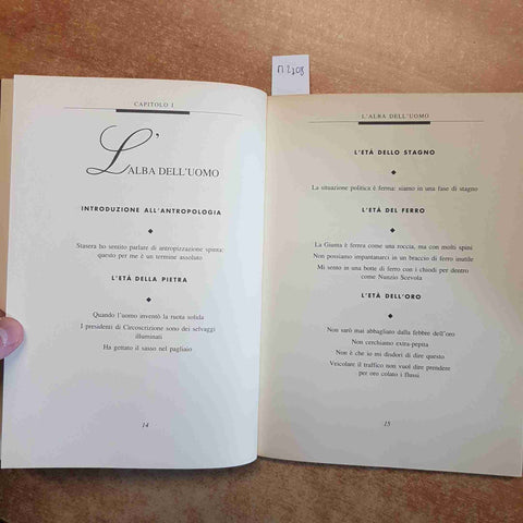 IL DONO DELL'OBLIQUITA' BREVIARIO DI ELOQUENZA POLITICA umorismo satira BERICO