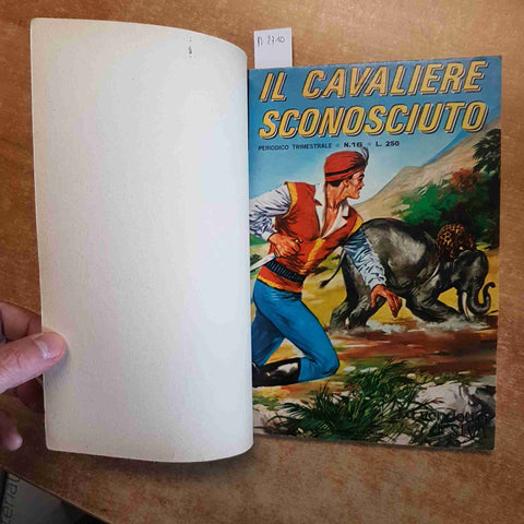 IL CAVALIERE SCONOSCIUTO RACCOLTA N.1 EDITRICE CENISIO 1974/1975