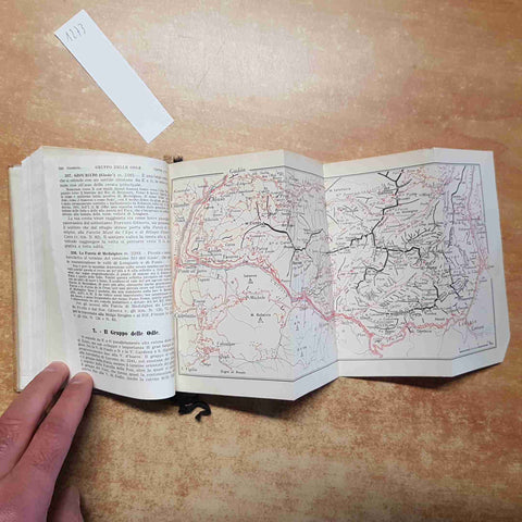 GUIDA DEI MONTI D'ITALIA ODLER SELLA MARMOLADA TOURING CLUB 1937 E. CASTIGLIONI