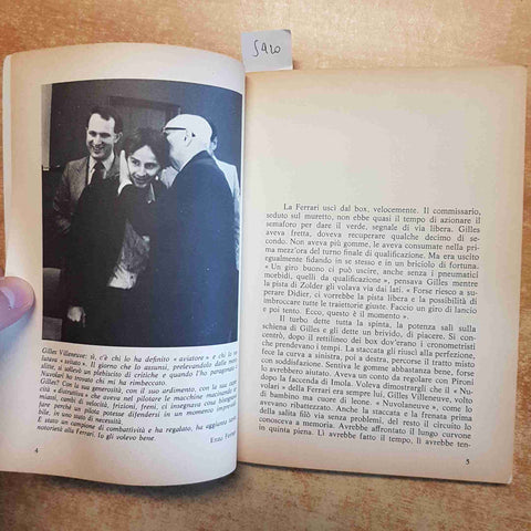 GILLES VILLENEUVE ferrari formula 1 automobilismo NESTORE MOROSINI 1982 FOR-VEM