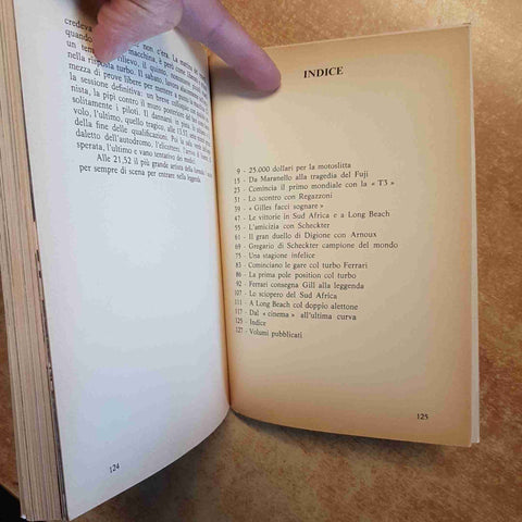 GILLES VILLENEUVE ferrari formula 1 automobilismo NESTORE MOROSINI 1982 FOR-VEM