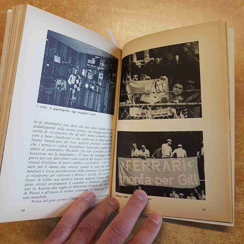 GILLES VILLENEUVE ferrari formula 1 automobilismo NESTORE MOROSINI 1982 FOR-VEM