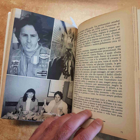 GILLES VILLENEUVE ferrari formula 1 automobilismo NESTORE MOROSINI 1982 FOR-VEM