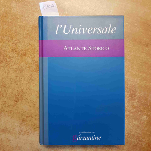 ATLANTE STORICO L'UNIVERSALE LE GARZANTINE enciclopedia di TV Sorrisi e Canzoni