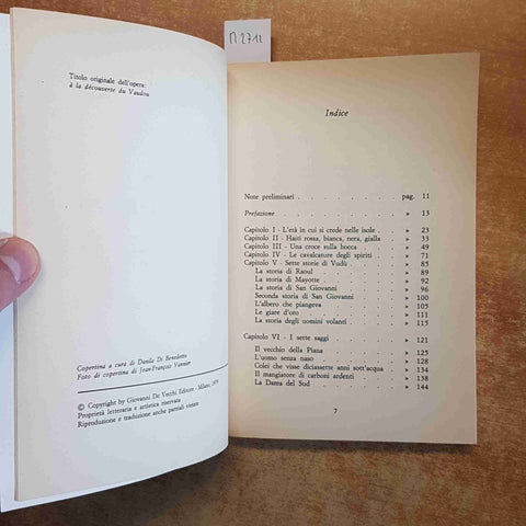 CLAUDE PLANSON - DE VECCHI - IL VUDU' CHE COS'E' VERAMENTE 1979 voodoo mambo