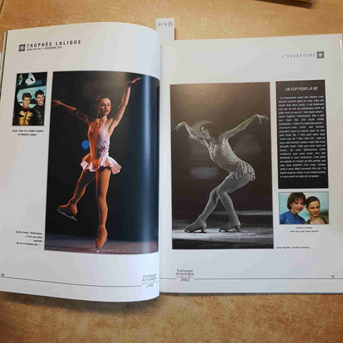 PATINAGE ARTISTIQUE ET DANSE SUR GLACE 2002 EDITION LE SIR pattinaggio artistico