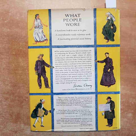 WHAT PEOPLE WORE  a visual history of dress DOUGLAS GORSLINE 1978 ORBIS moda