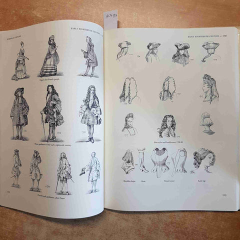 WHAT PEOPLE WORE  a visual history of dress DOUGLAS GORSLINE 1978 ORBIS moda