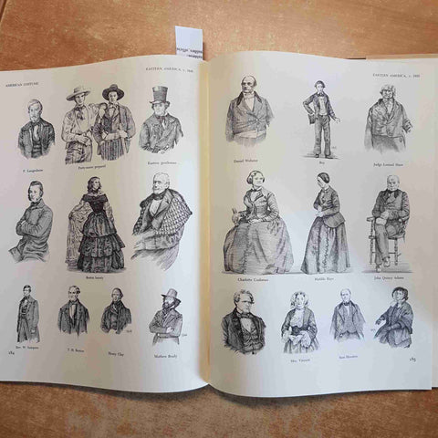 WHAT PEOPLE WORE  a visual history of dress DOUGLAS GORSLINE 1978 ORBIS moda