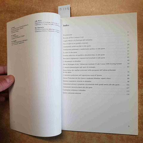 FISIOPATOLOGIA CARDIO-RESPIRATORIA IN ALTA QUOTA - FLORENZANO TONDINI 1999 MIDIA