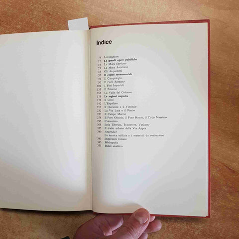 FILIPPO COARELLI - GUIDA ARCHEOLOGICA DI ROMA 1974 MONDADORI colosseo acquedotti