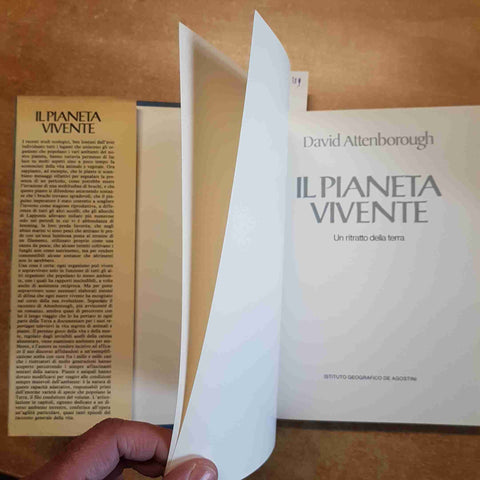 DAVID ATTENBOROUGH - DE AGOSTINI - IL PIANETA VIVENTE 1984