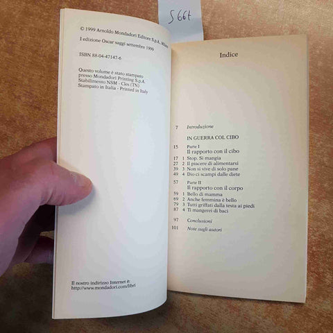 BURBATTI, CASTOLDI IN GUERRA COL CIBO COME PREVENIRE L'ANORESSIA 1999 MONDADORI