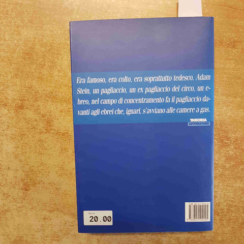 YORAM KANIUK - ADAMO RISORTO romanzo THEORIA 1995 ebrei sterminio lager 3° EDIZ.