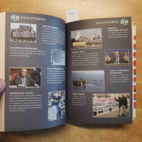 IL LIBRO DEI FATTI 2015 ADNKRONOS venticinque edizioni 1991-2015 ILLUSTRATO