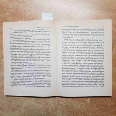 STENDHAL - EINAUDI BIBLIOTECA GIOVANI - LA CERTOSA DI PARMA 1975