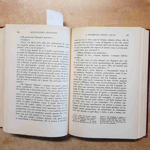 ALESSANDRO MANZONI - OPERE 2 I PROMESSI SPOSI 1973 A CURA DI GUIDO BEZZOLA