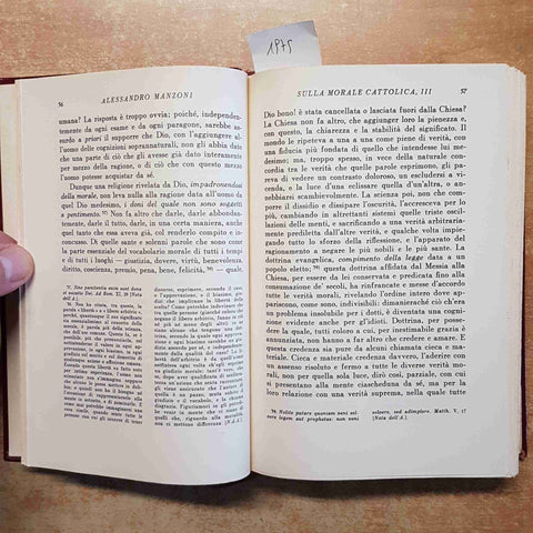 ALESSANDRO MANZONI - OPERE 3 OPERE VARIE 1973 A CURA DI GUIDO BEZZOLA