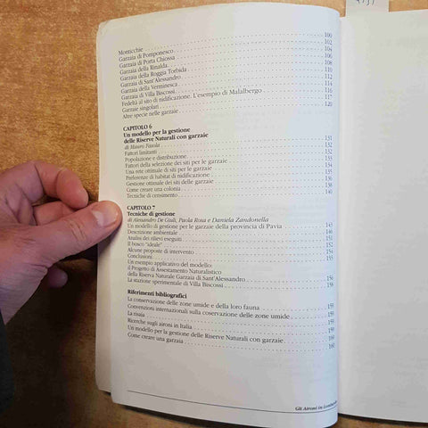 GLI AIRONI IN LOMBARDIA PROVINCIA DI PAVIA 1996 LITOLINE - riserve naturali