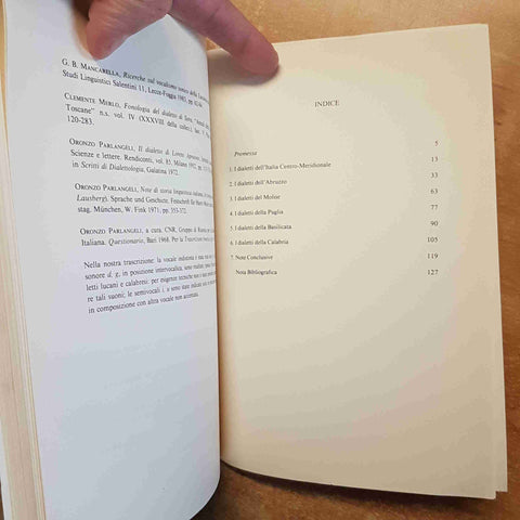 MANCARELLA - DISTINZIONI FONETICHE NELL'ITALIA MERIDIONALE 1984 ECUMENICA LECCE