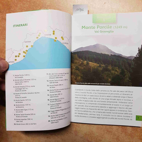 A PIEDI SUI MONTI DEL MARE ESCURSIONI IN LIGURIA Claudio Trova DEL CAPRICORNO