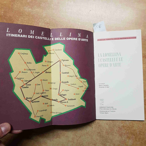 LA LOMELLINA I CASTELLI E LE OPERE D'ARTE pavia pavese oltrepo' ITINERARI