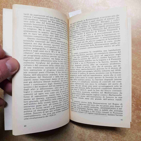 CANDELORO STORIA DELL'ITALIA MODERNA volume secondo - FELTRINELLI sottolineato