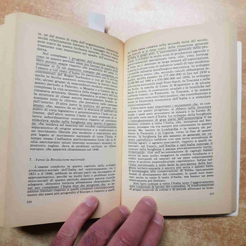 CANDELORO STORIA DELL'ITALIA MODERNA volume secondo - FELTRINELLI sottolineato