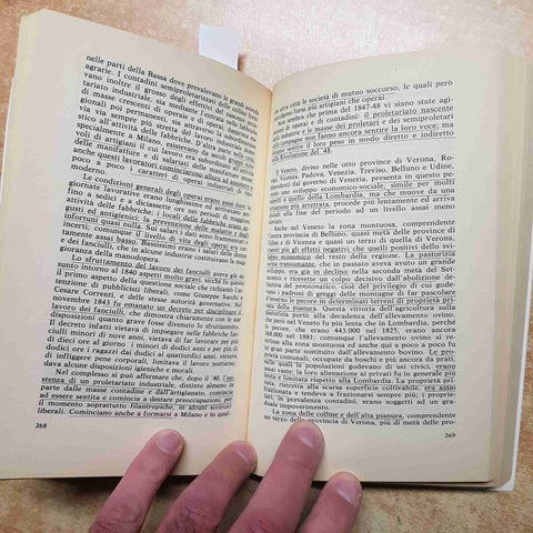 CANDELORO STORIA DELL'ITALIA MODERNA volume secondo - FELTRINELLI sottolineato