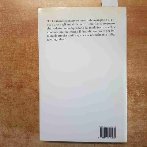 NOAM CHOMSKY - PIRATI E IMPERATORI la guerra al terrorismo 2004 MARCO TROPEA