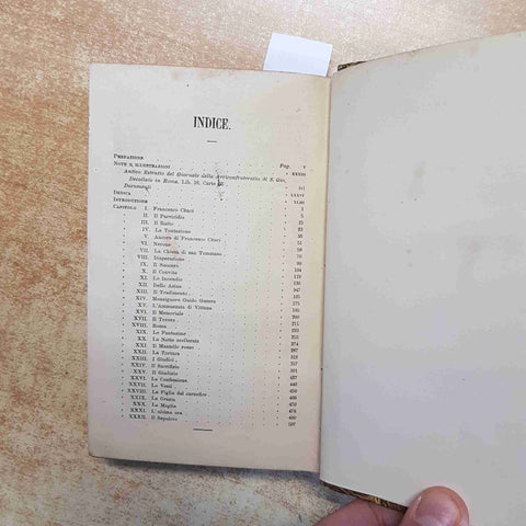 F.D. GUERRAZZI - BEATRICE CENCI STORIA DEL SECOLO XVI 1864 EDITRICE M. GUIGONI