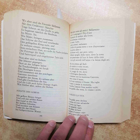 FERTONANI, GIOBBIO CREA - ANTOLOGIA DELLA POESIA TEDESCA 1991 OSCAR MONDADORI