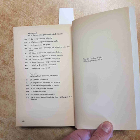 BRUNO BETTELHEIM - UN GENITORE QUASI PERFETTO 1998 FELTRINELLI rapporto figli