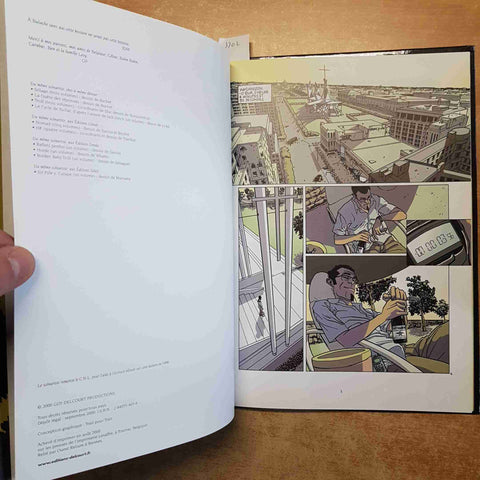 MORVAN,PAREL, COLOR TWINS - 7 SECONDES 1. VENISE 2000 - sang froid - DELCOURT