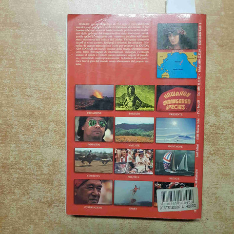 GUIDA APA HAWAII 1989 ZANFI EDITORI surf hawaiana waikiki honolulu kilauea kauai
